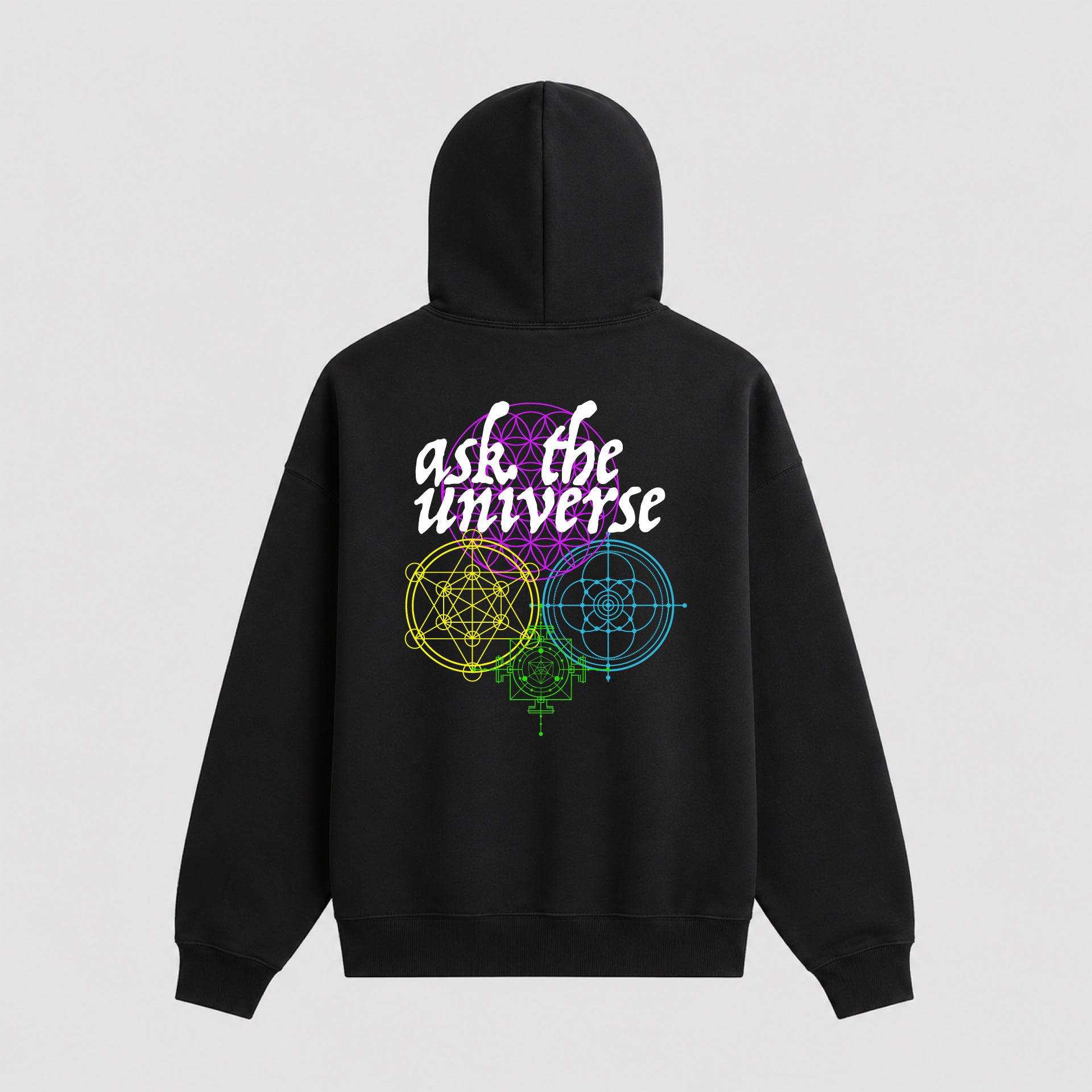 INTENTION | ALIGNMENT | PURPOSE | Oversize Unisex Cozy Hoodie Main image