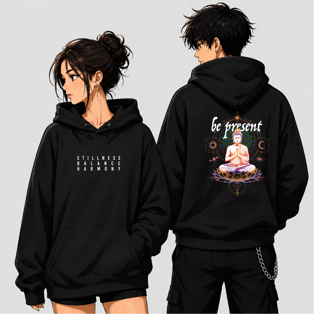 STILLNESS | BALANCE | HARMONY | Oversize Cozy Unisex Hoodie